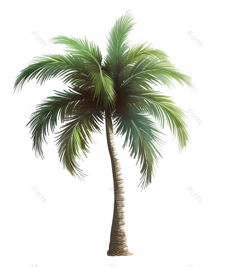 元素图片,夏天元素,椰子PNG,椰子树免抠素材